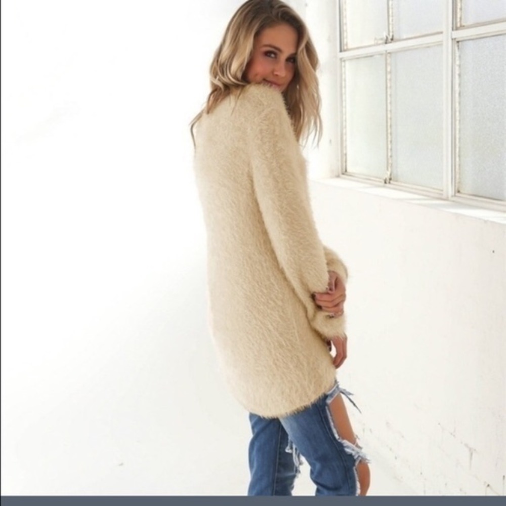 Soft long sleeve sweater